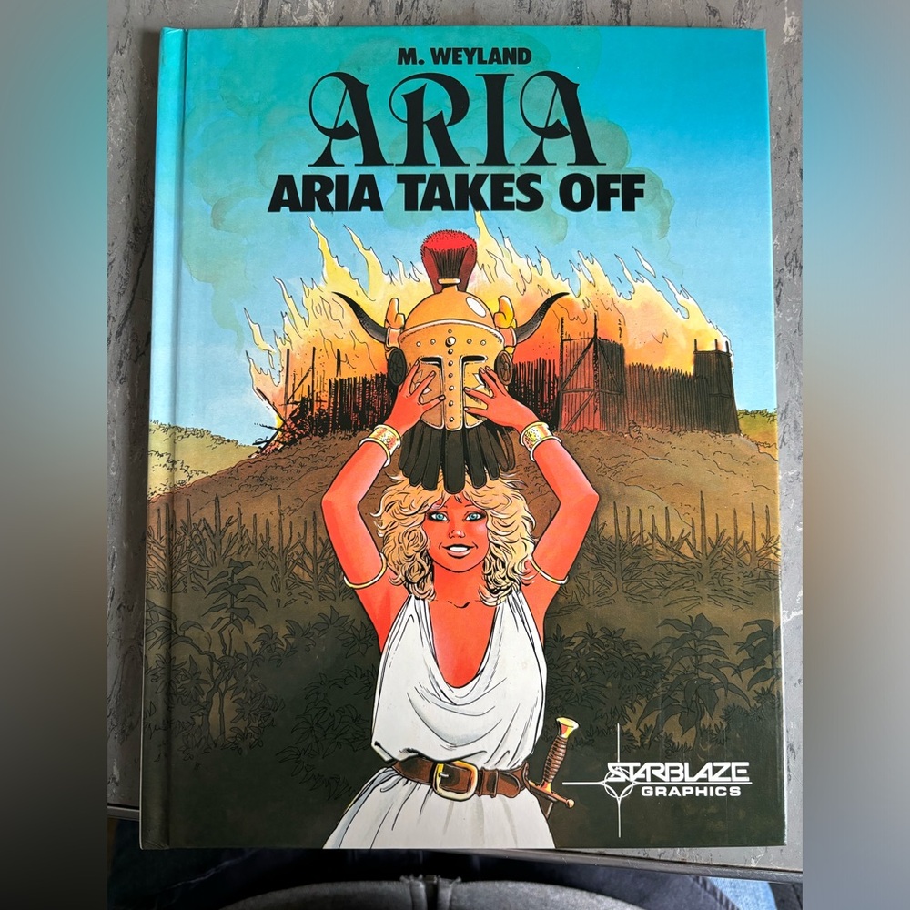 M. Weyland ARIA Takes Off Graphic Novel - Classic Vintage RARE